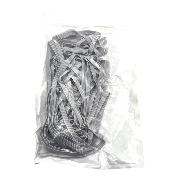 Gray Elastic Bands For Sewing Craft Work TPU Stretchy Durable Material 2 Packs - Picture 2 of 9